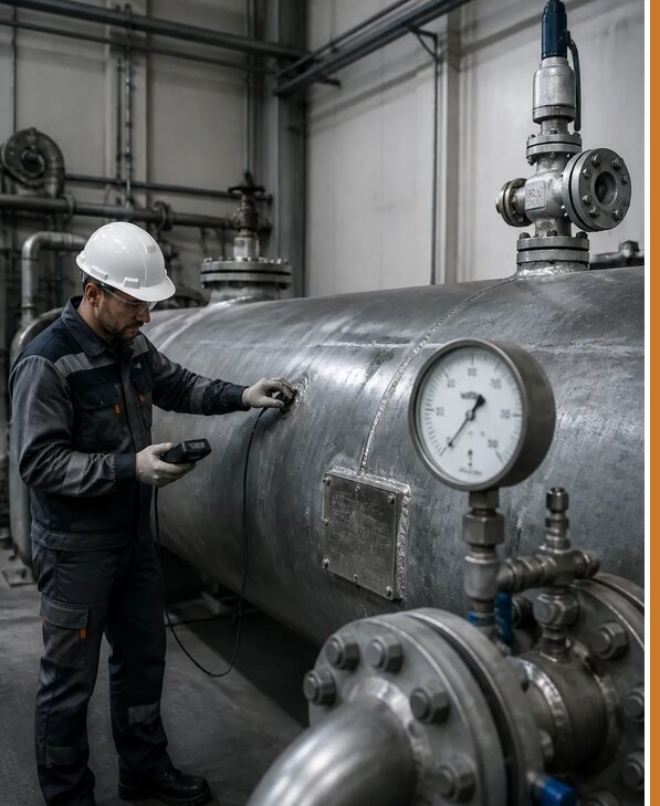 Техническое освидетельствование сосудов под давлением в Нефтеюганске