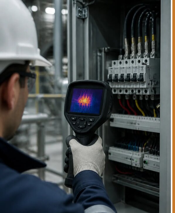 Тепловой контроль оборудования в Нефтеюганске для безопасности работ